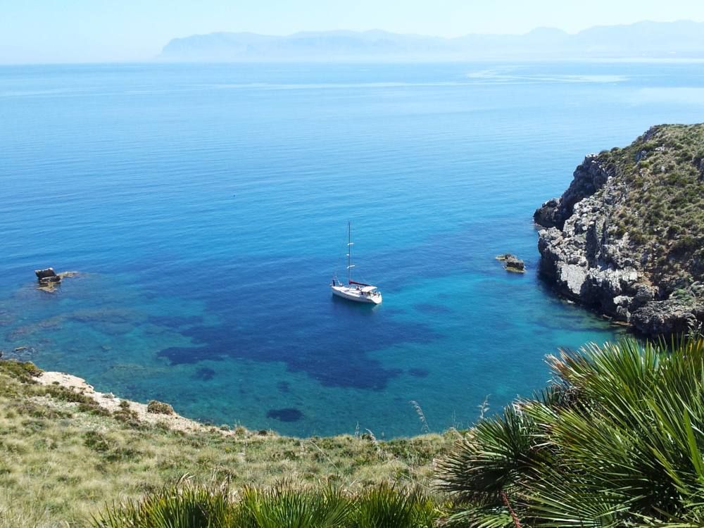 spiaggia cala rossa scopello