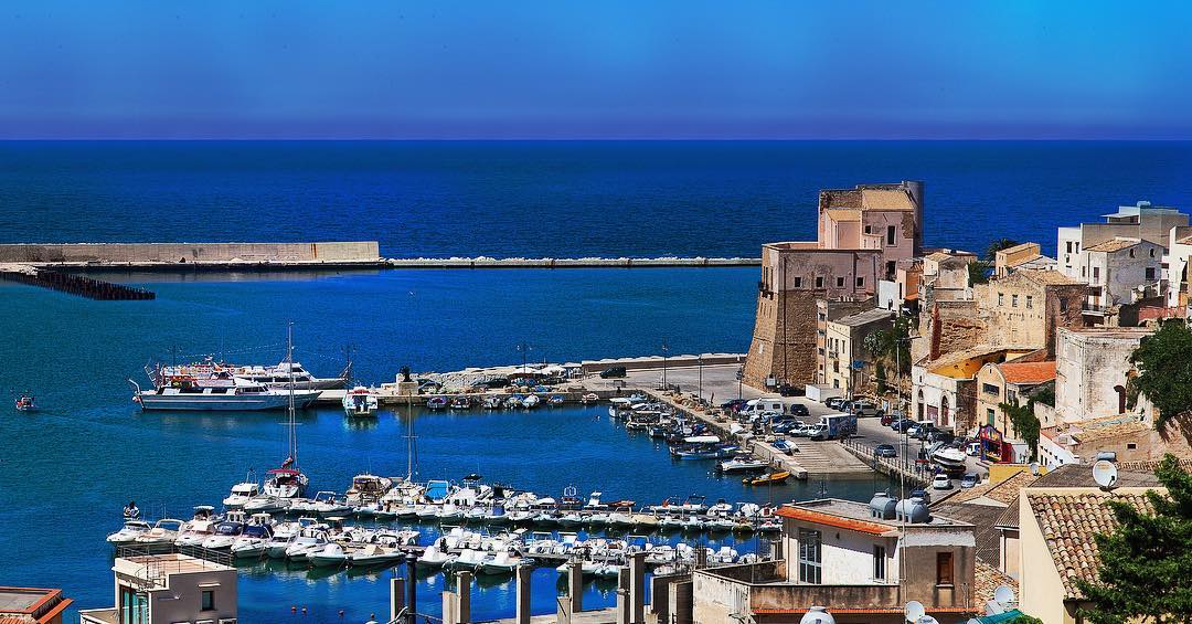 castello e porto castellammare del golfo