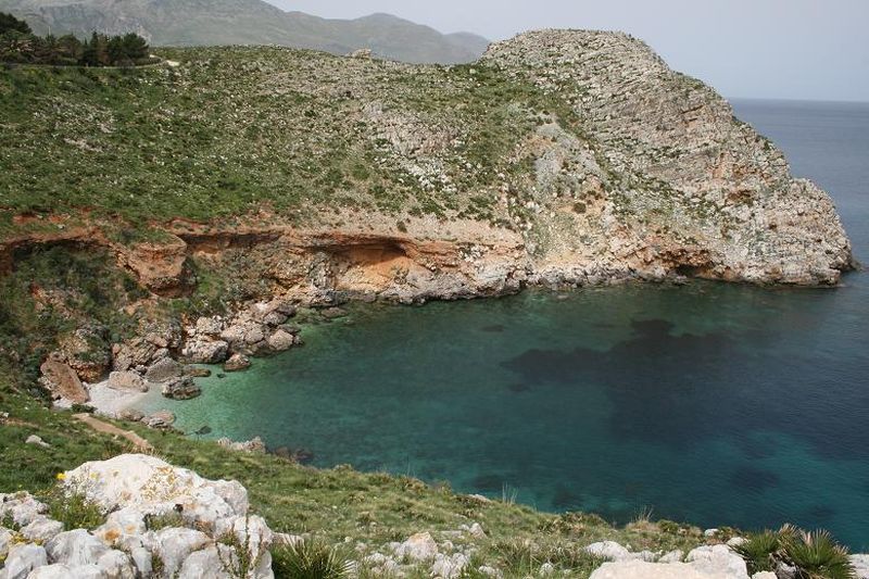 spiaggia cala rossa scopello