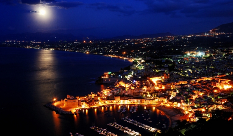 castello e porto castellammare del golfo