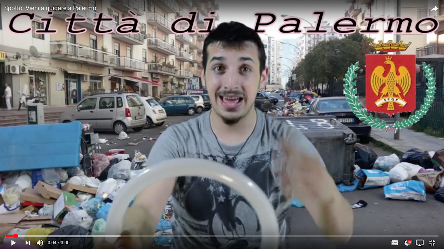 Vieni a guidare a Palermo