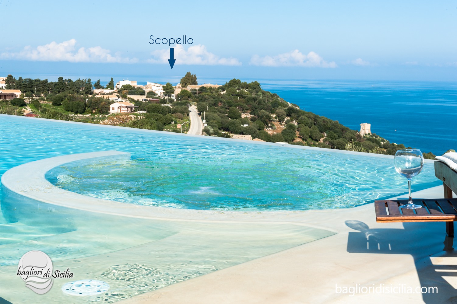 case con piscina in sicilia